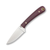 LT Wright Frontier Valley A2 Double Red Micarta PLAIN DROP POINT