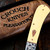 Crouch Knives Trapper with Doug Ponzio Damascus Pouch Back