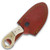 Frost Chipaway Bucktail Classics Bone 3.75in Satin Guthook Fixed Blade