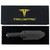 Takumitak Fulcrum Black G10 4.5in Polished Tanto Point Fixed Blade