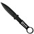 Takumitak Missing Screw Black 4.0in Spear Point Fixed Blade Knife