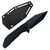 Takumitak Terminal Black Oxide 4in Modified Tanto Fixed Blade Knife