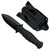Takumitak Little Buddy 2.9in Black Oxide Spear Point Fixed Blade Knife
