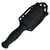 Takumitak Little Buddy 2.9in Black Oxide Spear Point Fixed Blade Knife TKF3S04