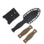 Takumitak Little Buddy 2.9in Black Oxide Spear Point Fixed Blade Knife TKF3S04