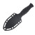 Takumitak Little Buddy 2.9in Black Oxide Spear Point Fixed Blade Knife TKF3S04