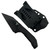 Takumitak Sparky Black Oxide 2.9in Wharncliffe Fixed Blade Knife