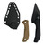 Takumitak Sparky Black Oxide 2.9in Wharncliffe Fixed Blade Knife