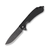 Daggerr Knives Wocket Black FRN Black Stonewashed plain