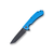 Daggerr Knives Yakuza Folding Knife Blue Black Stonewash TANTO