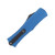 Microtech Hera II Mini Blue OTF Auto Knife 3in Black Bayonet Blade AUMT1701M1BL