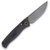 SRM Knives 255L Folding Knife Black/Carbon Fiber