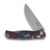 SRM Knives 255L Folding Knife Bead Blast/Multi-Color G-10