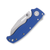 Demko Knives AD20.5 20CV Shark Foot Blue PLAIN SATIN SHEEPSFOOT