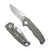 Demko Knives AD20.5 Shark Lock Titanium Folding Knife 3in Clip Point 205-20CV-TI-CP
