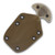 GTI49 GTI CUSTOM PUSH DAGGER COYOTE BROWN SHEATH