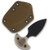 GTI49 GTI CUSTOM PUSH DAGGER COYOTE BROWN SHEATH