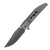 We Knife Co Ezinta Integral Titanium Gray 3.99in Clip Point Blade WE22041-3