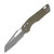 Microtech MSI Ram-Lok Fluted G10 OD Green 3.88in Apocalyptic PS Wharncliffe