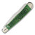Frost Cutlery German Bull Large Trapper Antique Green Pick Bone FRGBI010AGB