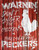 Chicken Warning Tin Sign SG2590 