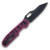 Kizer Cormorant Button Lock Pink & Black G-10 Handle Nitro V Blade