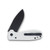 Kizer Amicus Folding Knife White 2.95 Inch Plain Black Drop Point