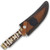 Frost Chipaway 12in Falling Meadow Bone Handle Fixed Blade