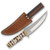Frost Chipaway 12in Falling Meadow Bone Handle Fixed Blade
