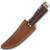 Frost Chipaway 12in Falling Meadow Bone Handle Fixed Blade
