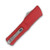 Microtech Combat Troodon DE Gen III Red Stonewash Full Serrated