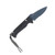 Benchmade Mini Adira Tempest Gray 3.21in Part Serr Blue Drop Point BM18065SBT-01