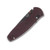 Benchmade Osborne Barrage AXIS Assist Redstone Richlite 3.6” Cerakote Drop Pt BM581BK-04