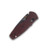 Benchmade Osborne Mini Barrage Axis Lock CPM-S30V Blade Redstone Richlite Handle BM585BK-04