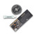 TOOR Zenith Apocolypse Fixed Knife Gray 4 Inch Plain Black Clip Point Sticker Certification and Frog Glue