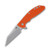 Hinderer 4 0 XM 24 Skinny Folding Knife 4in Plain Bronze Orange G10