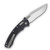 Microtech Amphibian RAM LOK Frag G10 Black 3.87in Stonewash Clip Point