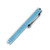 Microtech Cypher II Turquoise OTF Black Double Edge Dagger
