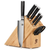 Shun Classic Essential Block 7 Piece Kitchen Knives Set Pakkawood