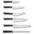 KAI Housewares Culinary 7 Piece Kitchen Knife Set SHTS0799
