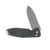 CRKT Squid XM Folding Knife 2.95in Plain Edge Green Burlap Micarta CR2495GR