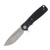 CRKT Homefront Compact Folding Knife 2.91in Plain Stonewash Drop Point CRK246KXP