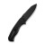 CIVIVI Placoid Black Coarse G10 3.67in Black Stonewashed Clip Point Blade