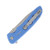 CIVIVI Hyperpulse Folding Knife Blue 3.5 Inch Plain Satin Drop Point C23087A-2