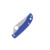 Spyderco Honeybee Blue G-10 Folding Knife 1.68in Satin Blade SPC137GBLP