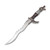 24" Dragon Fang Sword With Stand