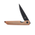 Kizer Shot Linerlock Folding Knife Black 154CM/Bronze Aluminum V3677C1