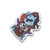 Kizer SMKW EXCLUSIVE Lieb "God Of Thunder" L/L UV Print G10 2.38" Blk Ti Drop Pt Sticker