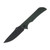 RUIKE P123 Folding Knife Green Micarta 3.6in Black Drop Point Blade