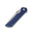 RUIKE P123 Folding Knife Blue Micarta 3.6in Satin Drop Point Blade